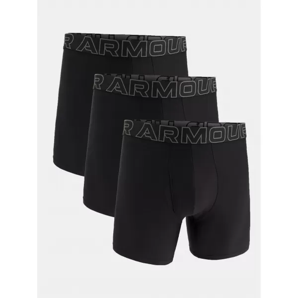  Moške boksarice UNDER ARMOUR M UA PERF TECH 6IN 1383878-001 ČRNA 