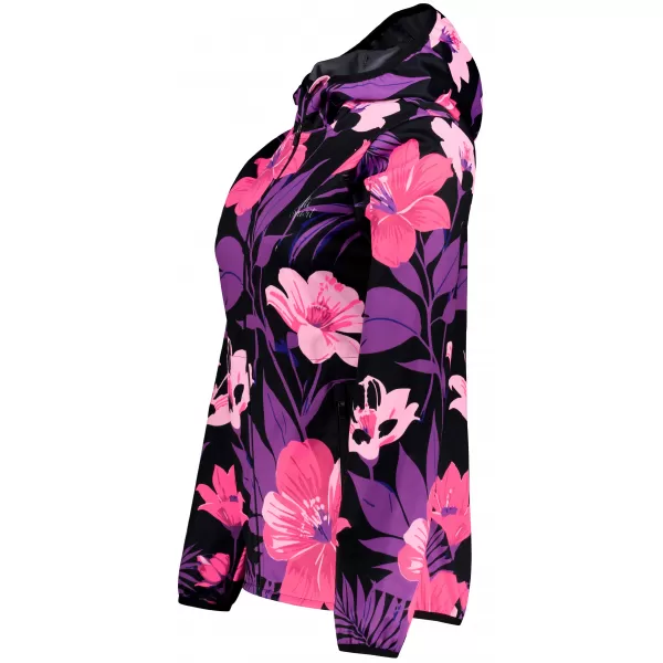  Ženska vrhunska softshell jakna ALTISPORT VOJ/ALW115JACK01 VIJOLIČNA/ČRNA 