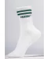 Klubske nogavice za športne copate CLUB DOR 132 WHITE Nebbia