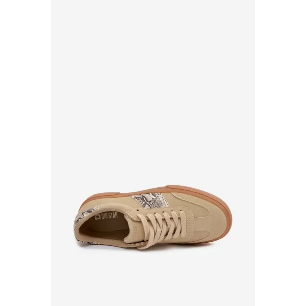  Ženske superge BIG STAR TT274298 BEIGE Big Star Shoes 