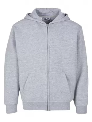 Otroški pulover URBAN CLASSICS UCK8003 HEATHER SIVA