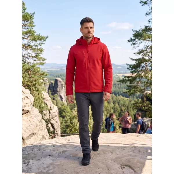  Moška softshell jakna ALTISPORT NoPrint NP/ALM845 RDEČA 