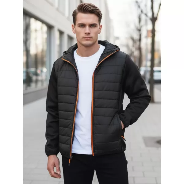  Moška jakna DSTREET TX3785 ČRNA 