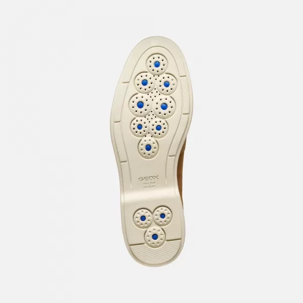  Moški mokasini GEOX SPHERICA EC17 G014396 RJAVA 