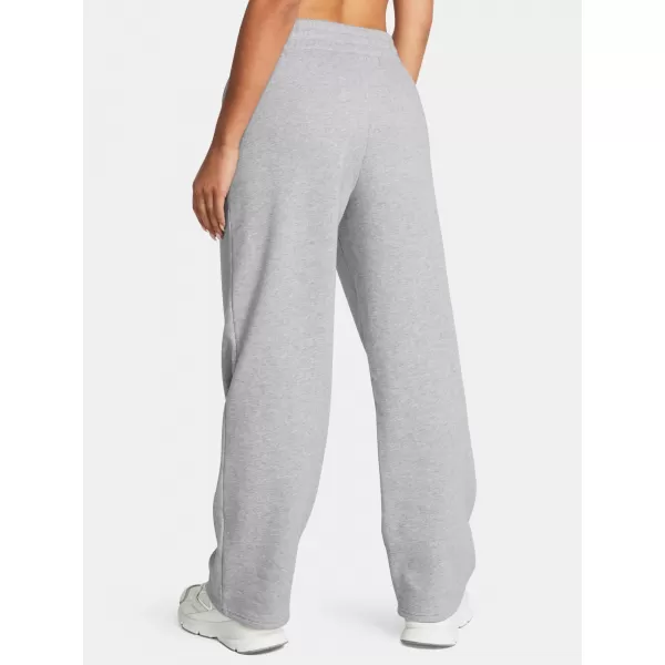  Ženske športne hlače UNDER ARMOUR UA RIVAL FLC STRAIGHT PANT 1381847-011 SIVA 