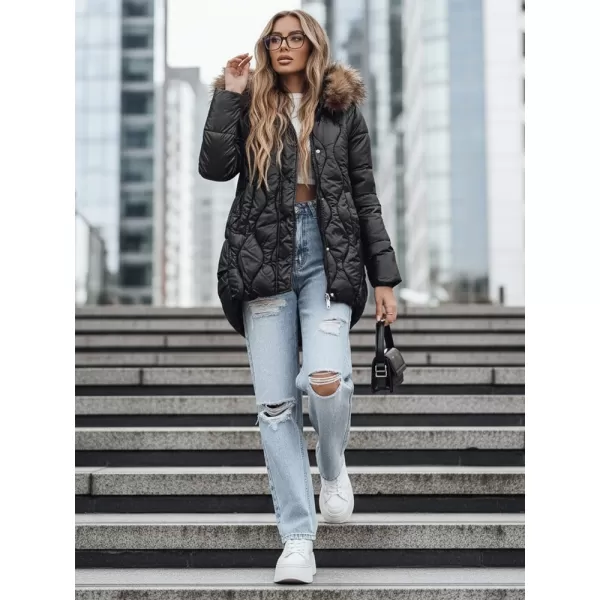  Ženska jakna DSTREET TY5501 ČRNA 