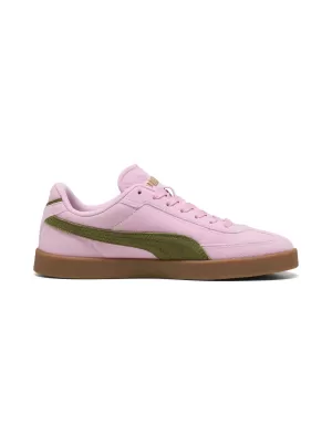 Škornji PUMA CLUB II ERA SUEDE 400717_31 ROZA ŠIMER/OLIVNO ZELENA