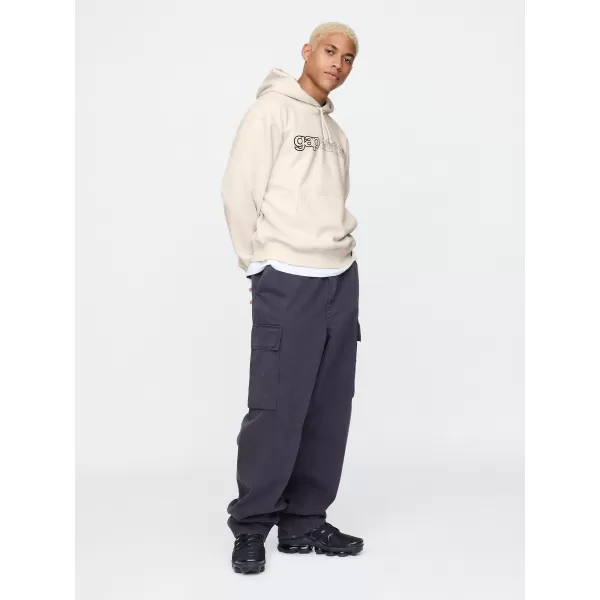  Moški pulover GAP LOGO HOODIE PULLOVER 646080-01 CARLOV KAMEN 