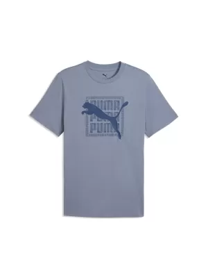 Moška majica s kratkimi rokavi PUMA GRAPHIC TEE 691775_65 SIVO NEBO
