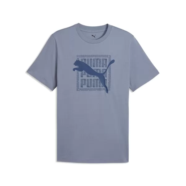  Moška majica s kratkimi rokavi PUMA GRAPHIC TEE 691775_65 SIVO NEBO 