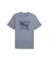 Moška majica s kratkimi rokavi PUMA GRAPHIC TEE 691775_65 SIVO NEBO