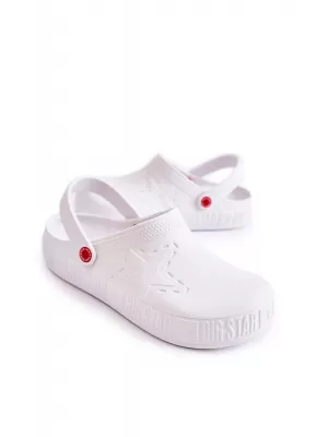 Moški natikači BIG STAR II175003 WHITE Big Star Shoes