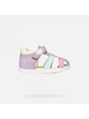 Prvi koraki deklet GEOX SANDAL MACCHIA B254WB08502C8888 VIJOLIČNA