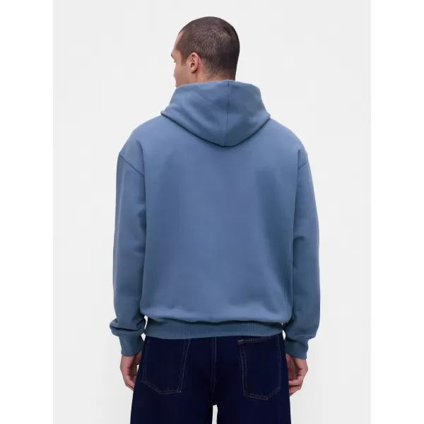  Moški pulover GAP LOGO PULLOVER HOODIE 781237-01 KORUZNICA 