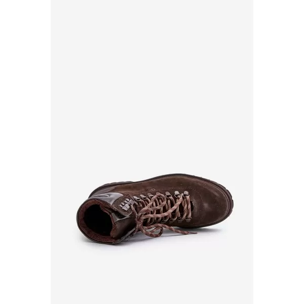  Moški čevlji BIG STAR OO174644 BROWN/BEIGE Big Star Shoes 