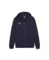 Otroški pulover PUMA TEAMGOAL CASUALS HOODED JKT 658596_06 PUMA MORNARSKO MODRA/PUMA BELA
