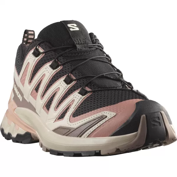  Ženski čevlji SALOMON XA PRO 3D V9 W L47882800 ČRNA/BURLWOOD/MAHAGONI VRTNICA 
