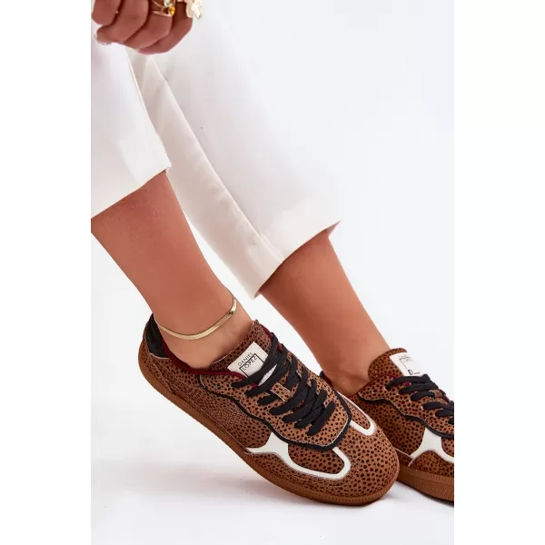  Ženske superge LOPEZ JUST DARE SS2D4016 BROWN/BEIGE Daniel Lopez Just Dare 