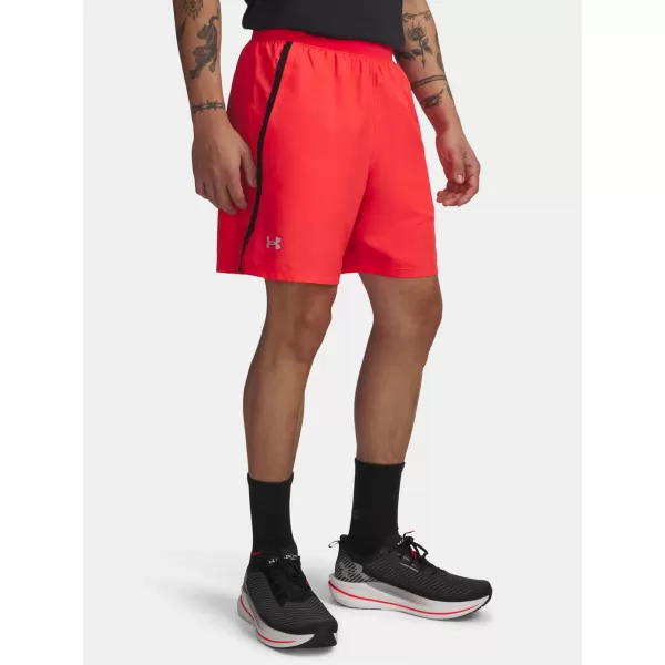  Moške kratke hlače UNDER ARMOUR UA LAUNCH 7'' SHORTS 1382620-714 RDEČA 