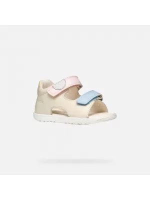 Dekliški sandali GEOX SANDAL MACCHIA B254WA08502C1M2M BEŽ