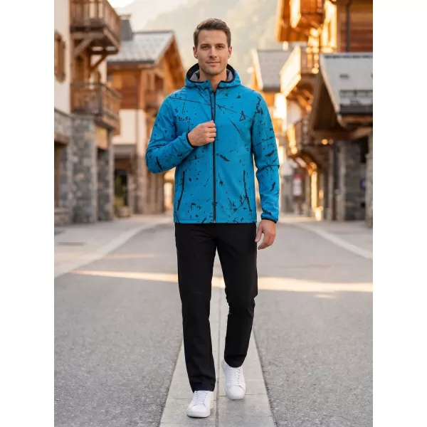  Moška vrhunska softshell jakna ALTISPORT VOJ/ALM034JACK01 SMARAGDNO 
