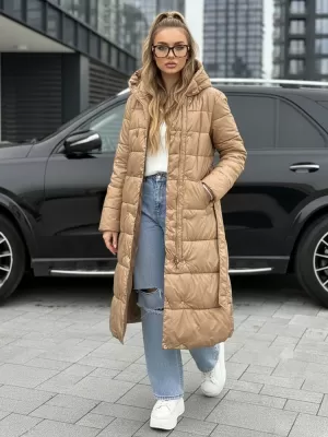 Ženska jakna DSTREET TY5480 RJAVA