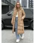 Ženska jakna DSTREET TY5480 RJAVA