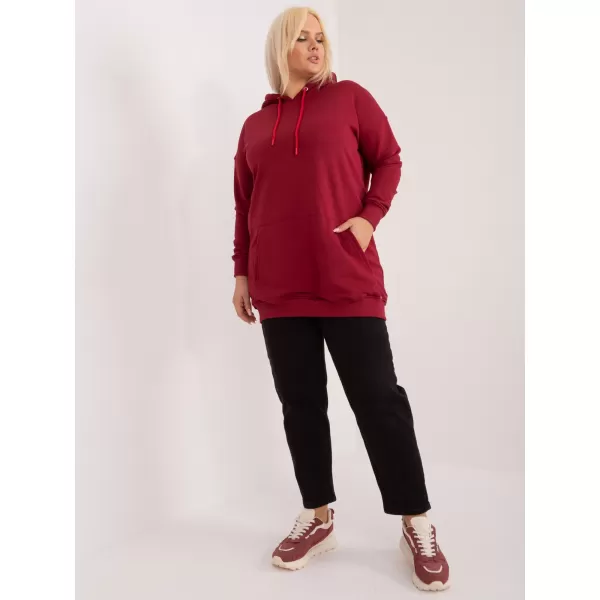  Ženski pulover BASIC FEEL GOOD RV-BL-6338.19X BORDO 