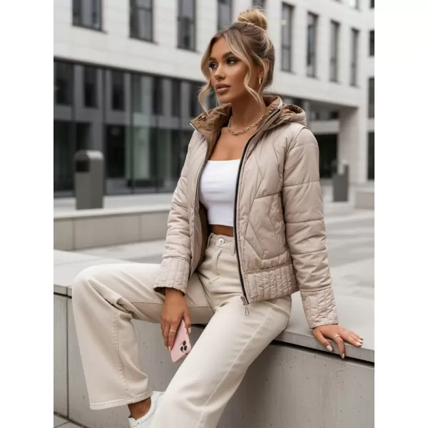  Ženska jakna DSTREET TY4206 RJAVA 