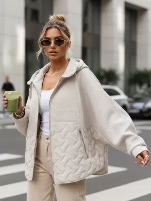 Ženska jakna DSTREET TY5592 EKRU