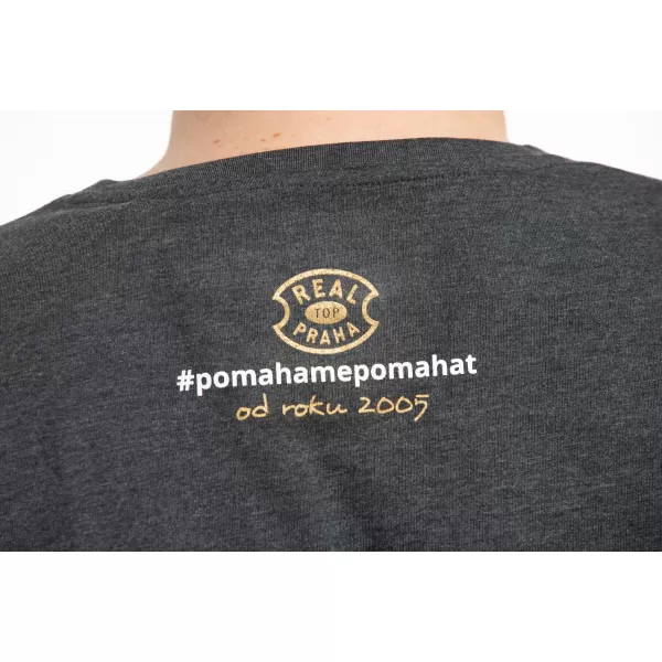  Moška majica s kratkimi rokavi SAM 73 PROKREPU 004 SIVA 