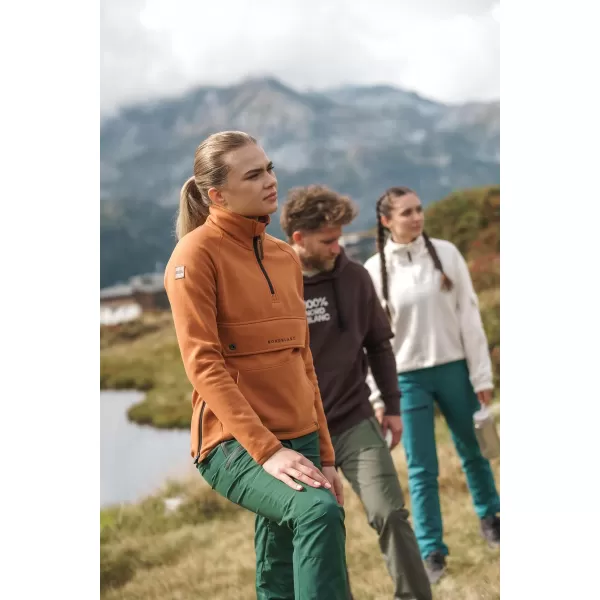  Ženski pulover NORDBLANC INEFFABLE NBSLS8226 RJAVA 