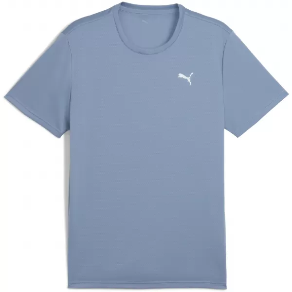  Moška majica s kratkimi rokavi PUMA M TAD ESS POLY TEXTURE TEE 527155-34 HLADNO MODRA 