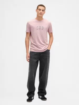 Moška majica s kratkimi rokavi GAP LOGO TEE 570044-49 ROZA