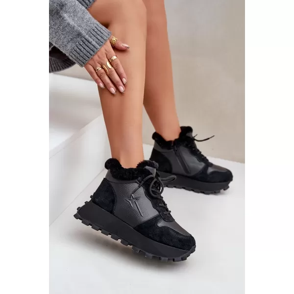  Ženski čevlji BIG STAR OO274A329 BLACK Big Star Shoes 