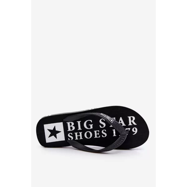 Moške japonke BIG STAR LL174444 BLACK Big Star Shoes 