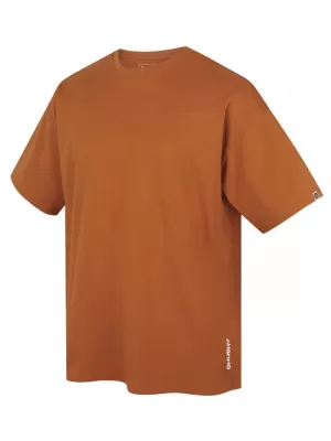 Moška majica s kratkimi rokavi HUSKY TEE VIEW M RJAVA