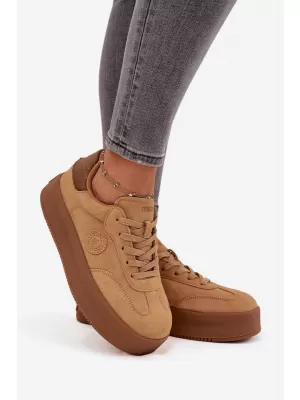 Ženske superge BIG STAR SS274762 BROWN/BEIGE Big Star Shoes