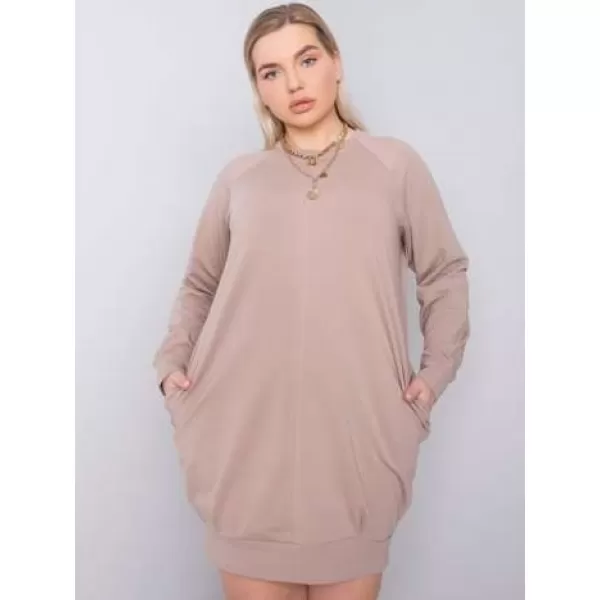 Obleka BASIC FEEL GOOD RV-SK-6296.99 TEMNO BEŽ 