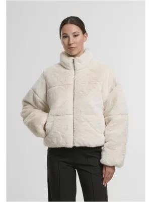 Ženska jakna URBAN CLASSICS TB7935 BELI PESEK