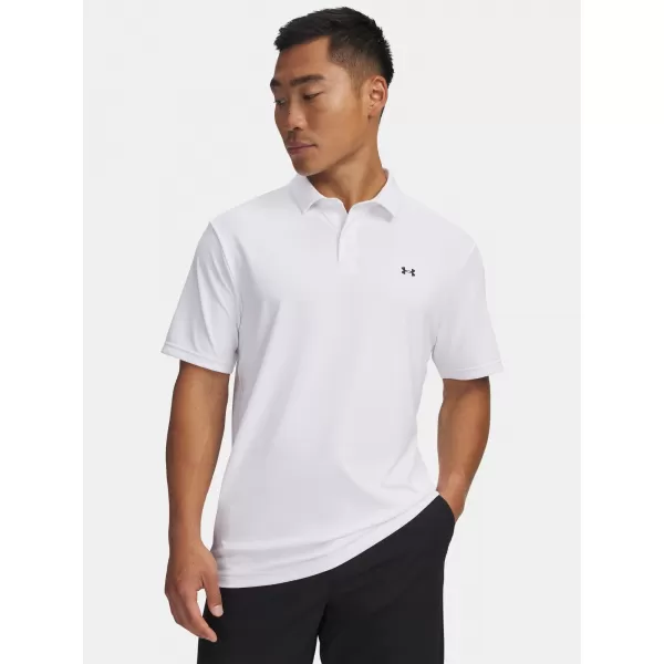  Moška majica s kratkimi rokavi UNDER ARMOUR T2G PIQUE POLO 6012303-100 BELA 