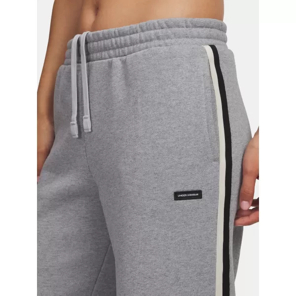  Ženske športne hlače UNDER ARMOUR ICON HWT FLC PUDDLE PANT 6004851-011 SIVA 