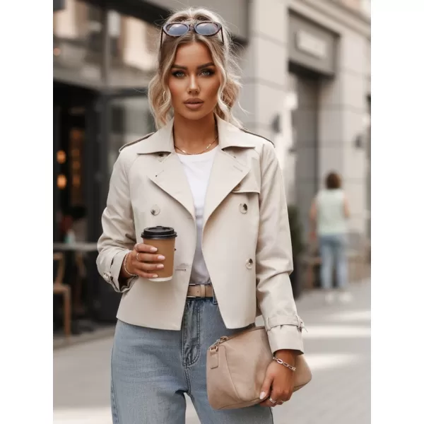  Ženski plašč DSTREET NY0772 BELA 