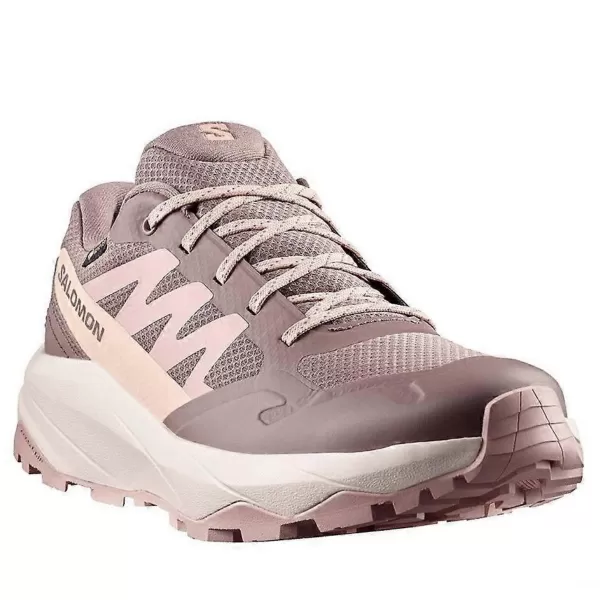  Ženski čevlji SALOMON OUTSCAPE GTX W L49145200 ŽELEZO/VANILJEV SLADOLED/MANDLJEVA KREMA 