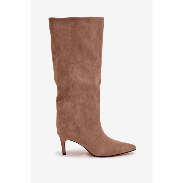  Ženski škornji BOTO JEHLU 40518 BROWN RJAVA 