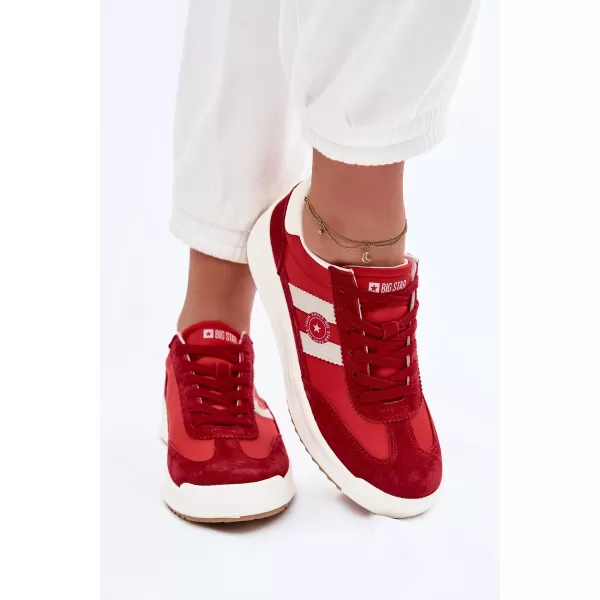  Ženske superge BIG STAR TT274158 RED Big Star Shoes 