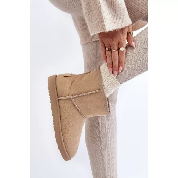  Ženski škornji za sneg CROSS MM2R4023C BEIGE Cross Jeans 