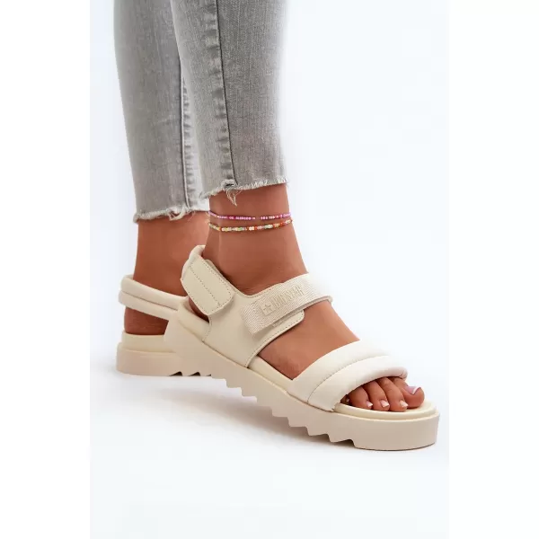  Ženski čevlji BIG STAR NN274751 BEIGE Big Star Shoes 