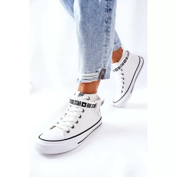  Ženske superge BIG STAR GG274027 WHITE Big Star Shoes 