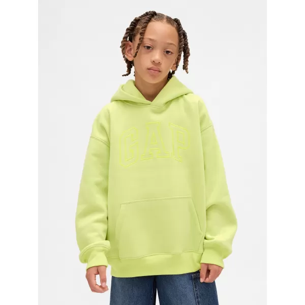  Otroški pulover GAP RELAXED HOODIE PULLOVER 846224-02 LIMONA 